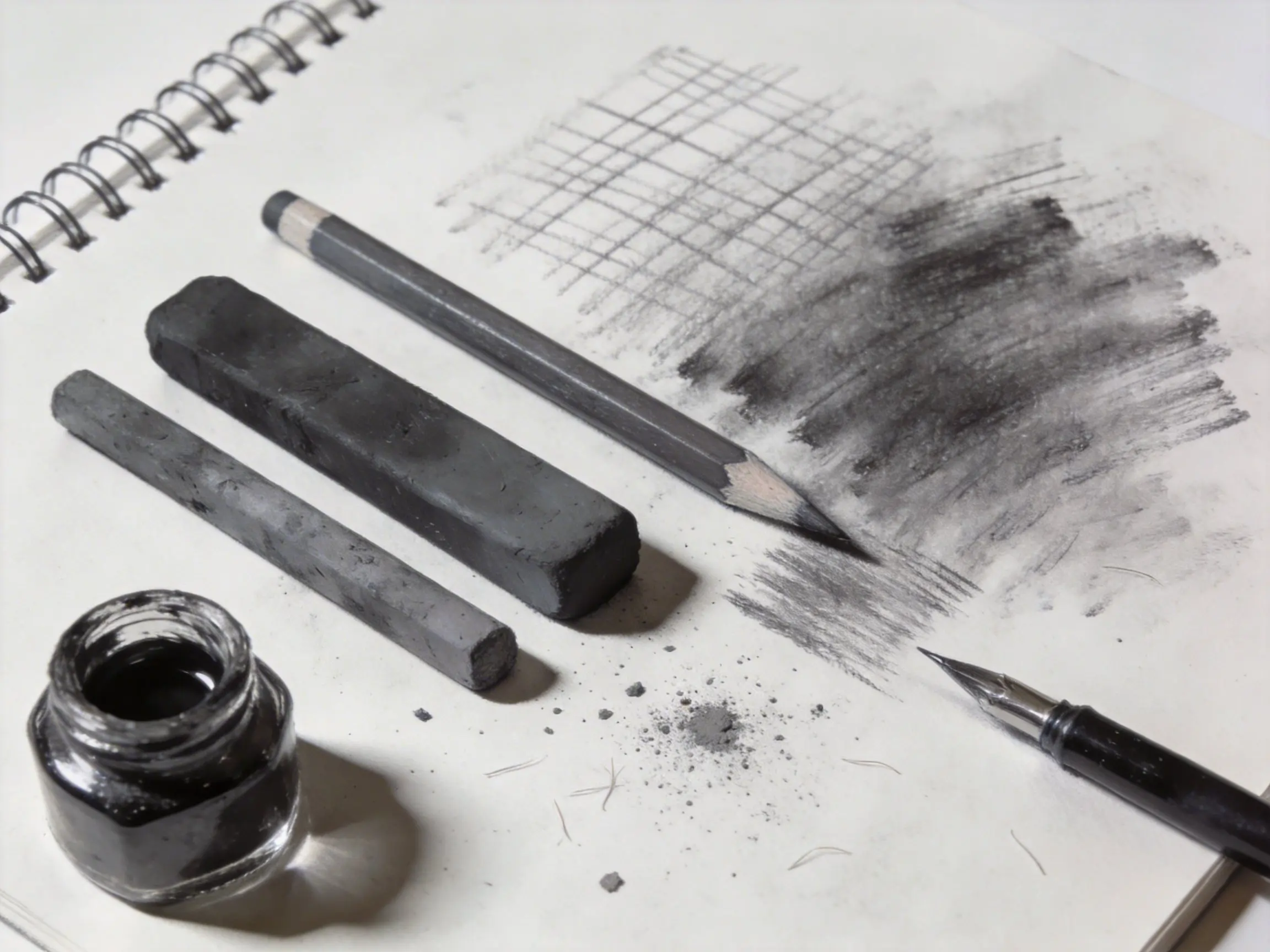 Drawing Media (Pencils, Charcoal, & Ink)