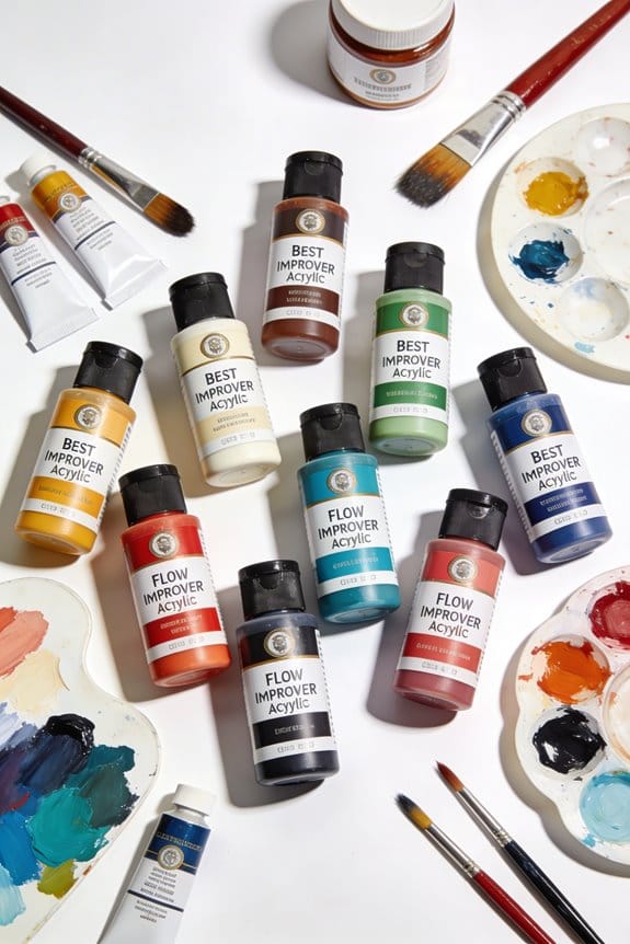acrylic flow improver options