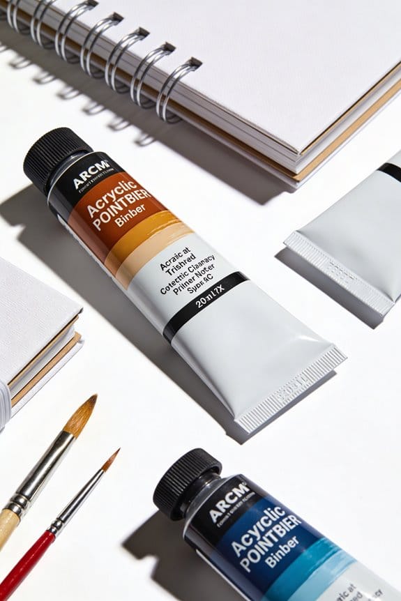 acrylic paint binder benefits