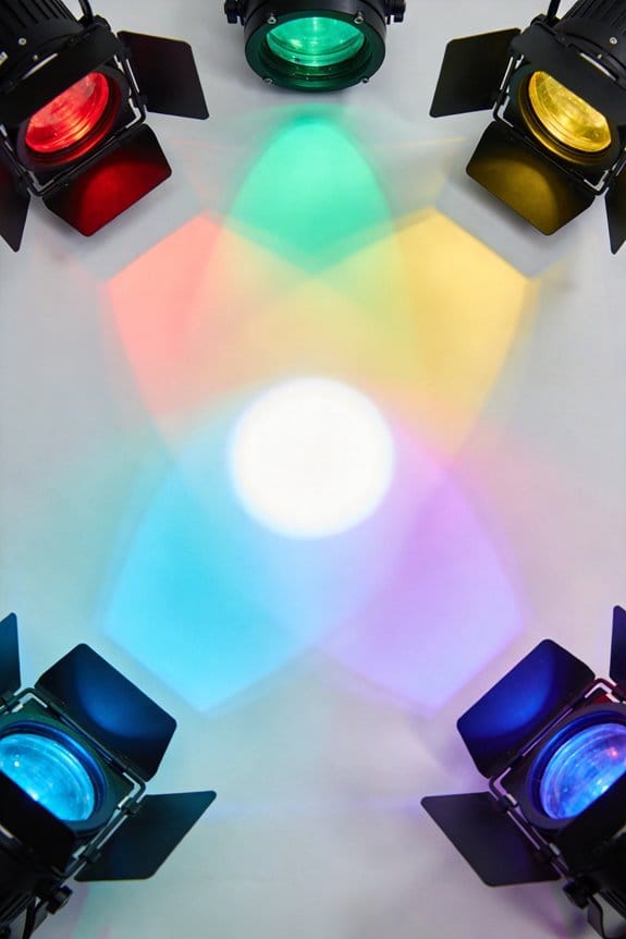 additive color mixing techniques