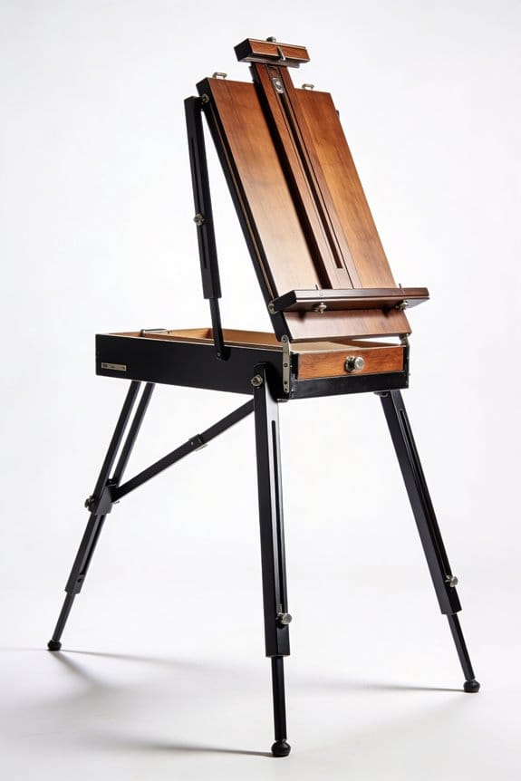 adjust easel for comfort