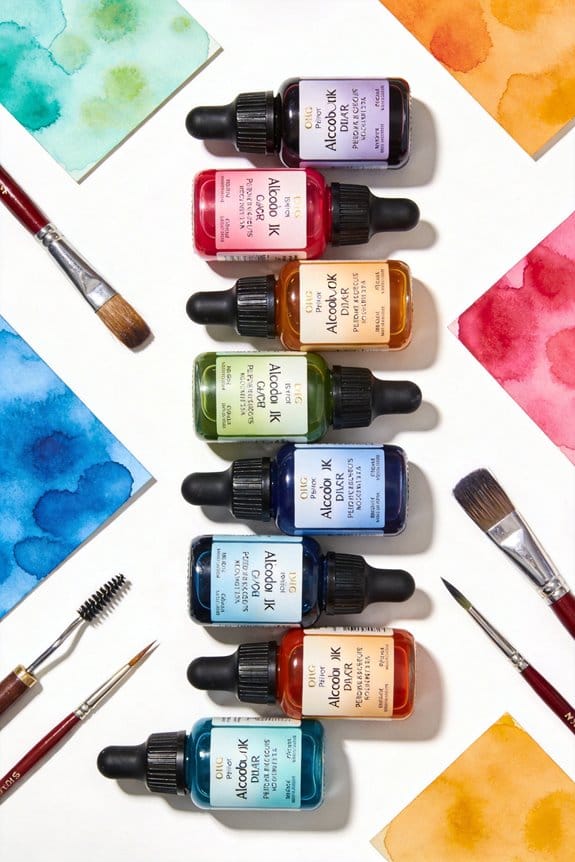 alcohol ink blending techniques