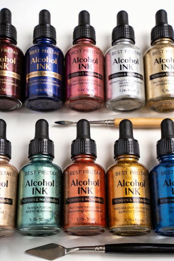 alcohol ink metallics review