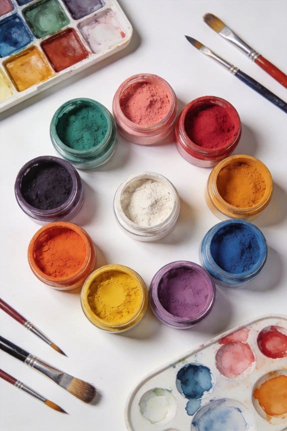 best pigment powder paints