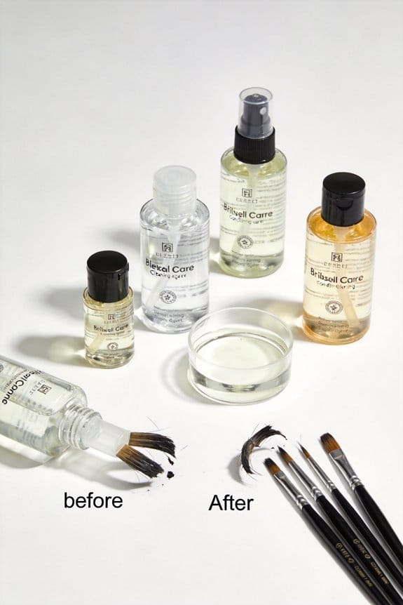 brush restoration cleaning solutions