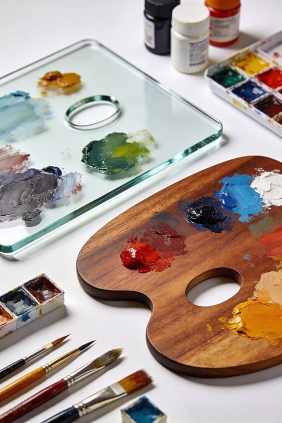 cleaning and maintaining palettes