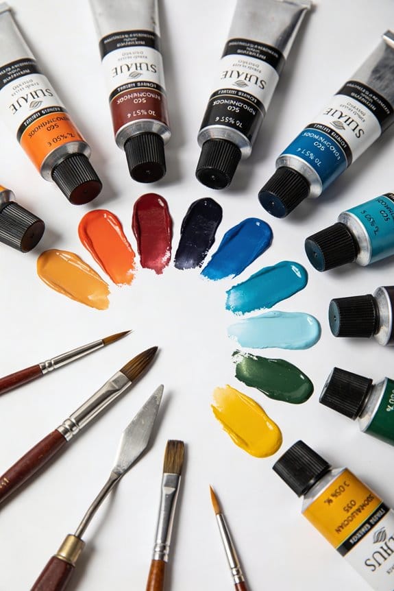 color temperature in painting