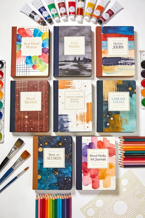 creative mixed media journals