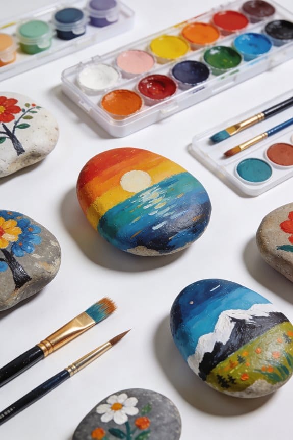 creative rock painting kits