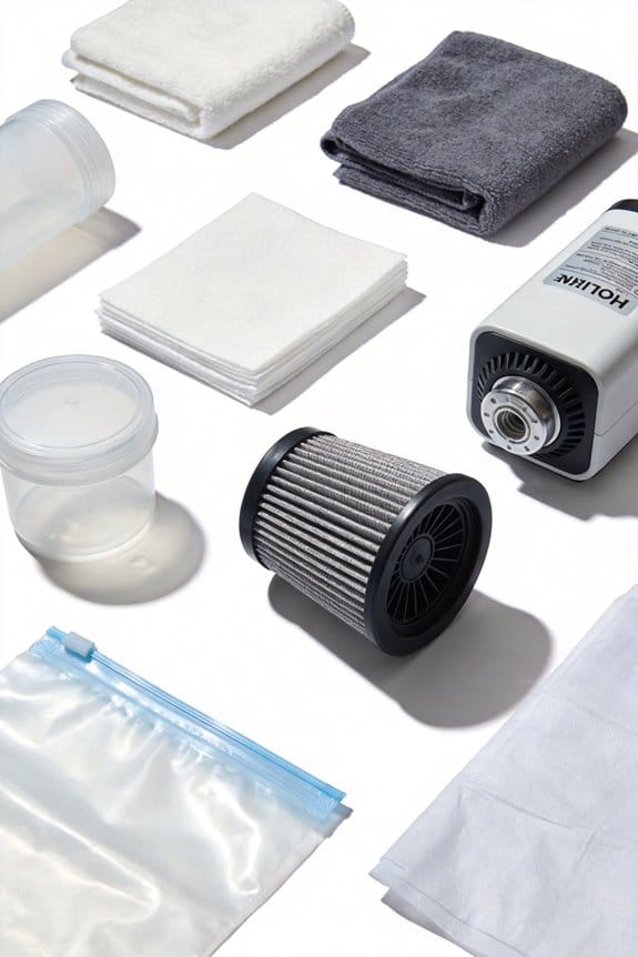 dust prevention in studios