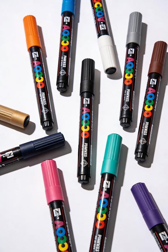 essential acrylic paint markers