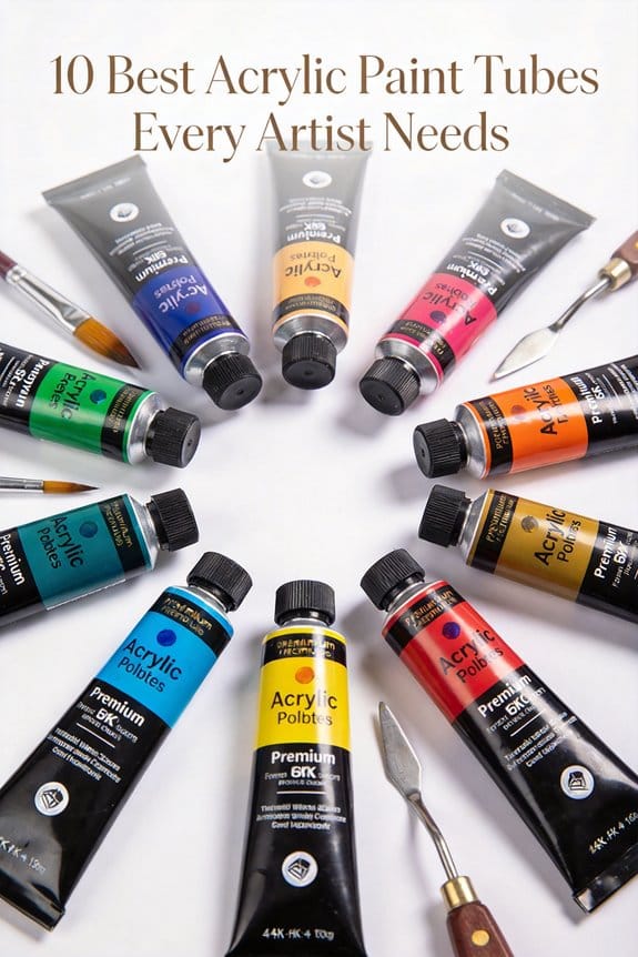 essential acrylic paint supplies
