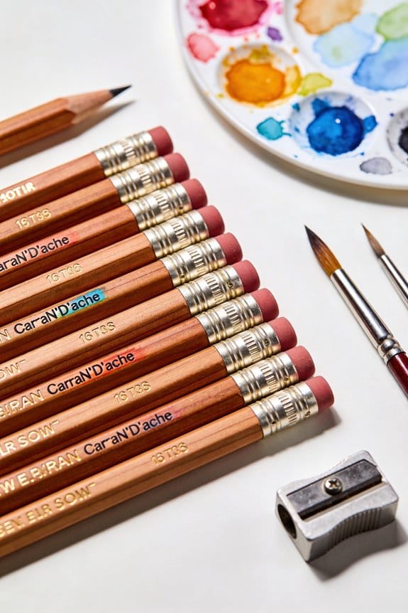 essential caran d ache pencils