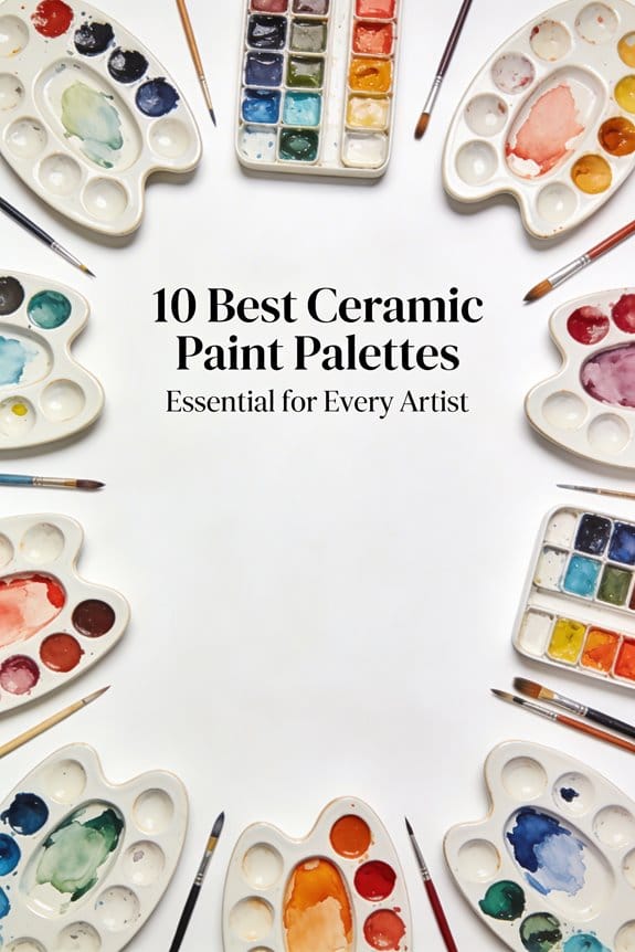 essential ceramic paint palettes