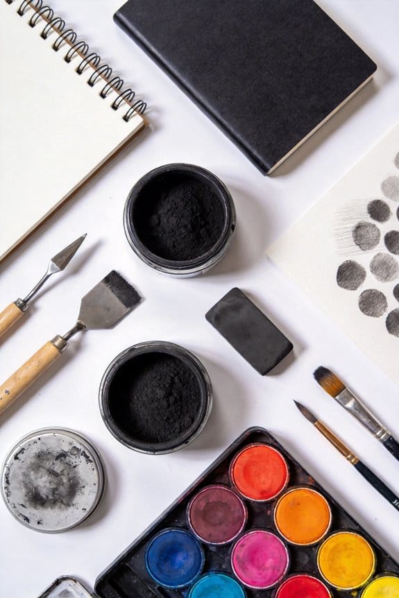 essential charcoal powder supplies