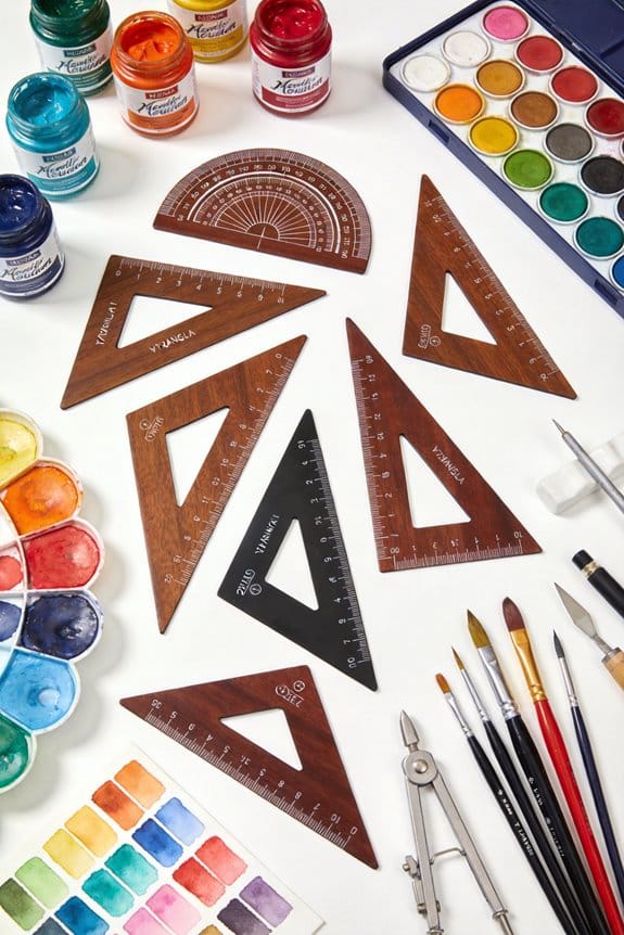 essential drafting triangle tools