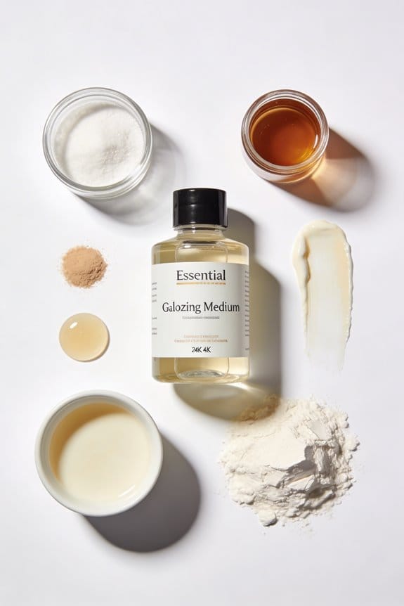essential glazing medium ingredients