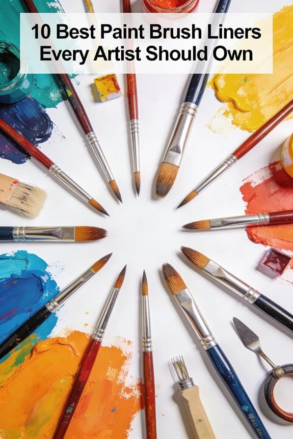 essential paint brush liners