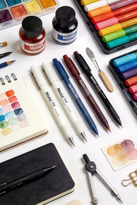 essential tools for manga artists