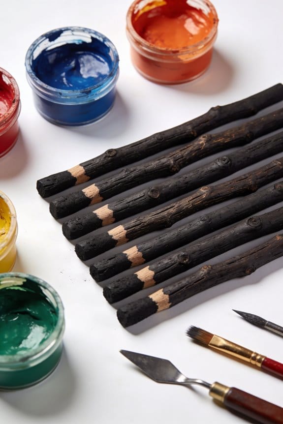 essential vine charcoal sticks