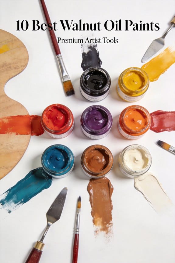 essential walnut oil paints