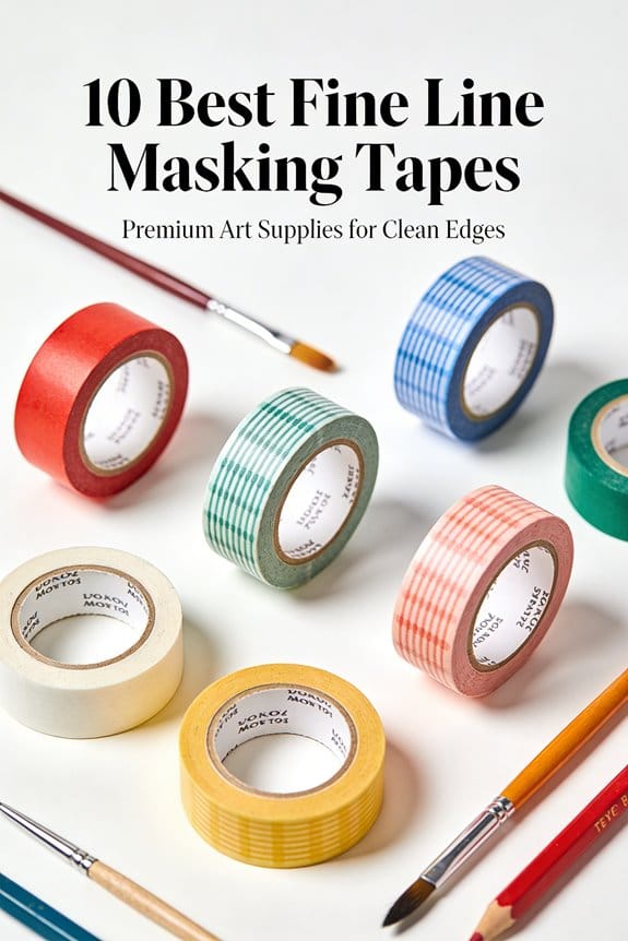 fine line masking tapes