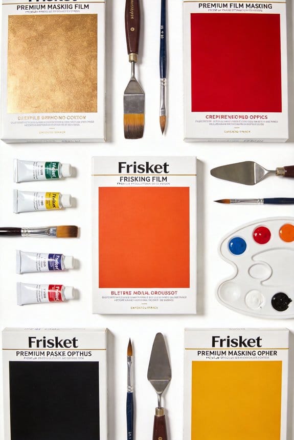 frisket film masking options