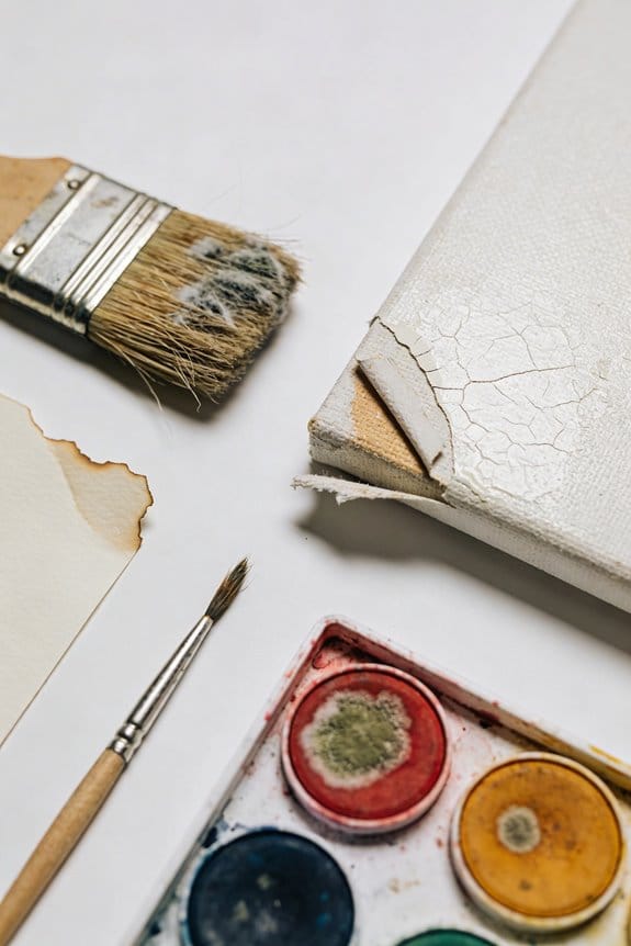 humidity impacts art supplies