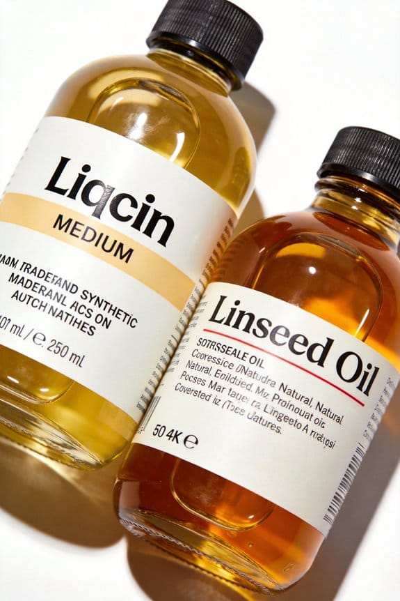 liquin dries faster than linseed