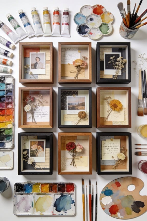 memorable shadow box art