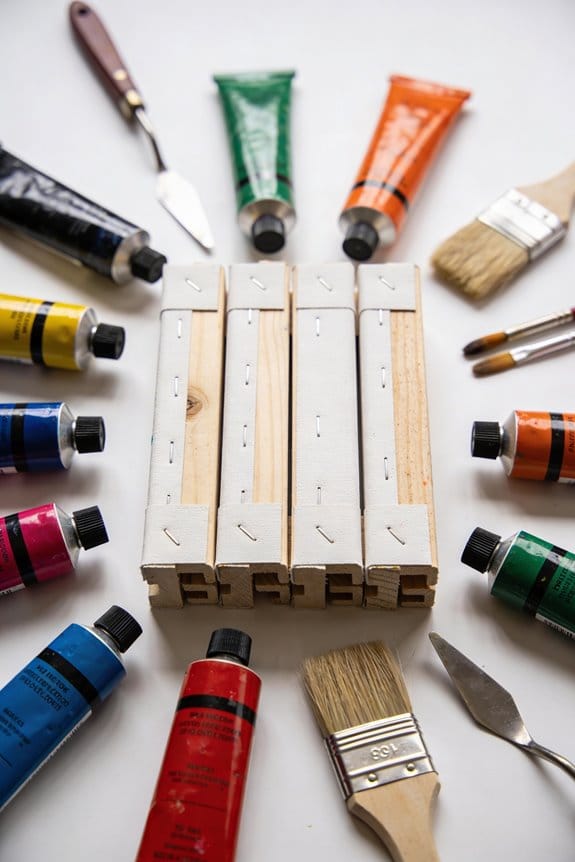 perfectly tensioned artwork bars