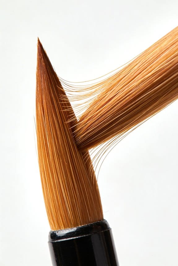 The Difference Between Hog Hair and Kolinsky Sable 1 precision control durability artistry