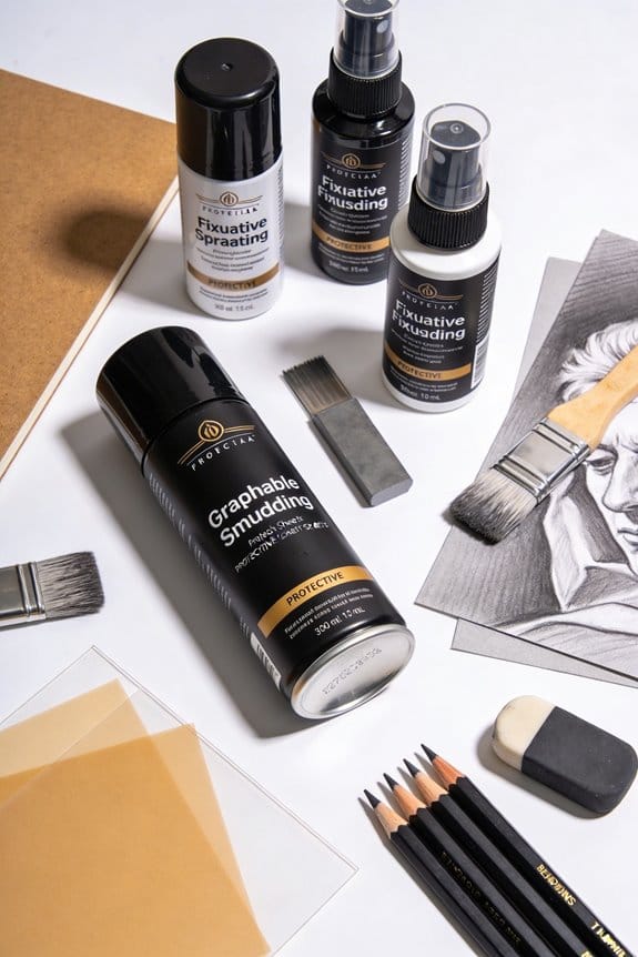 prevent graphite smudging techniques