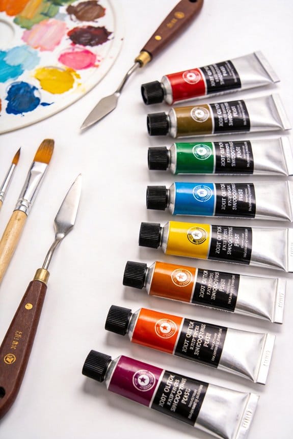recommended oil paints beginners