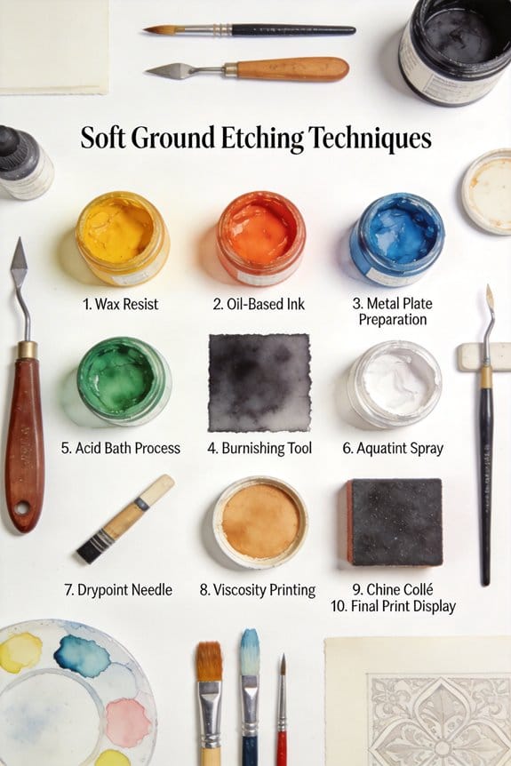 soft ground etching techniques