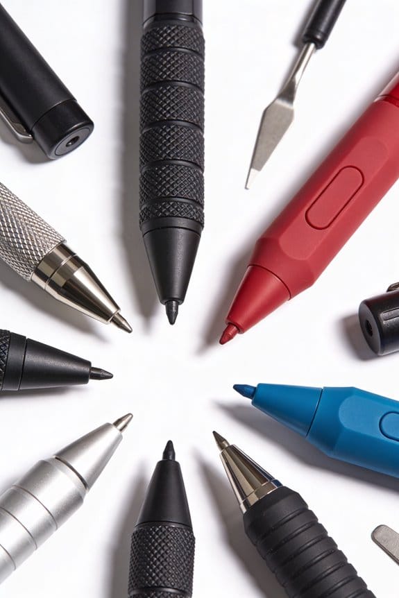 stylus grip and weight