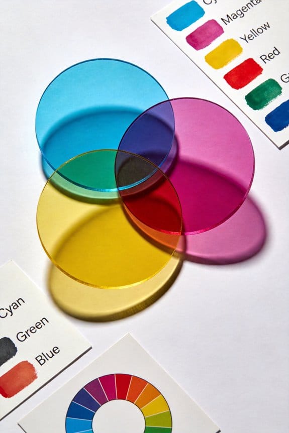 subtractive color mixing principles