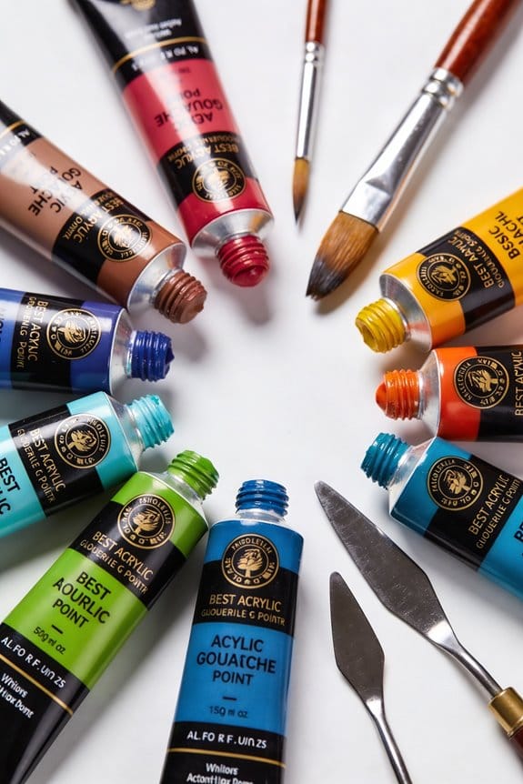 top acrylic gouache recommendations