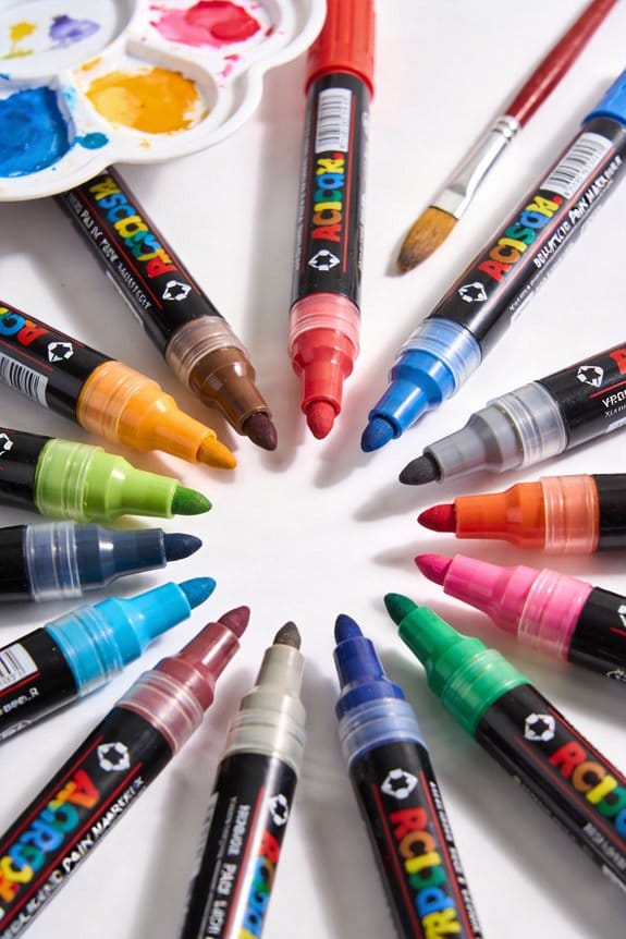 top acrylic paint markers