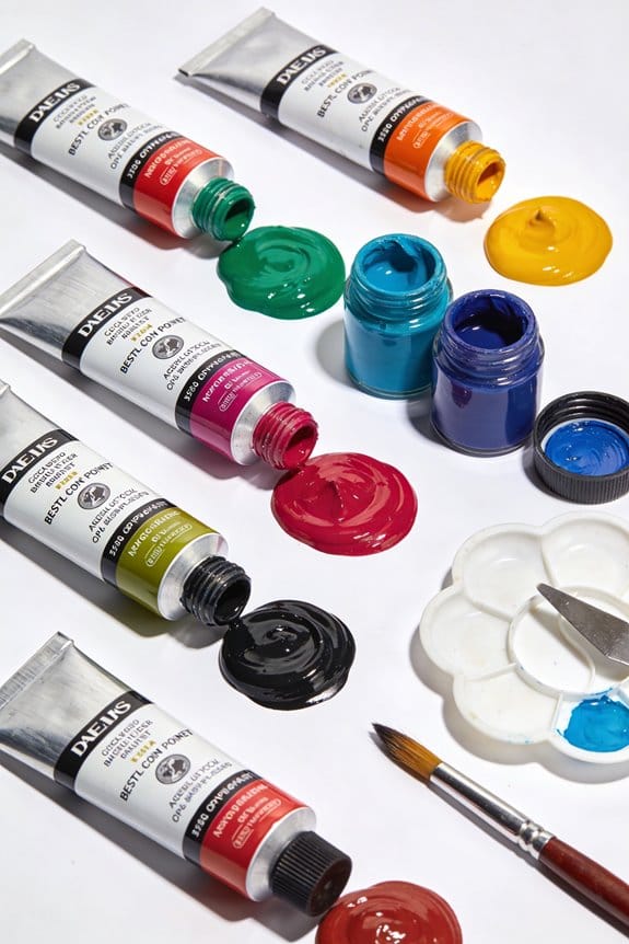 top acrylic paint selections