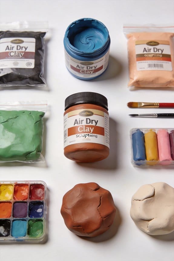 top air dry clay