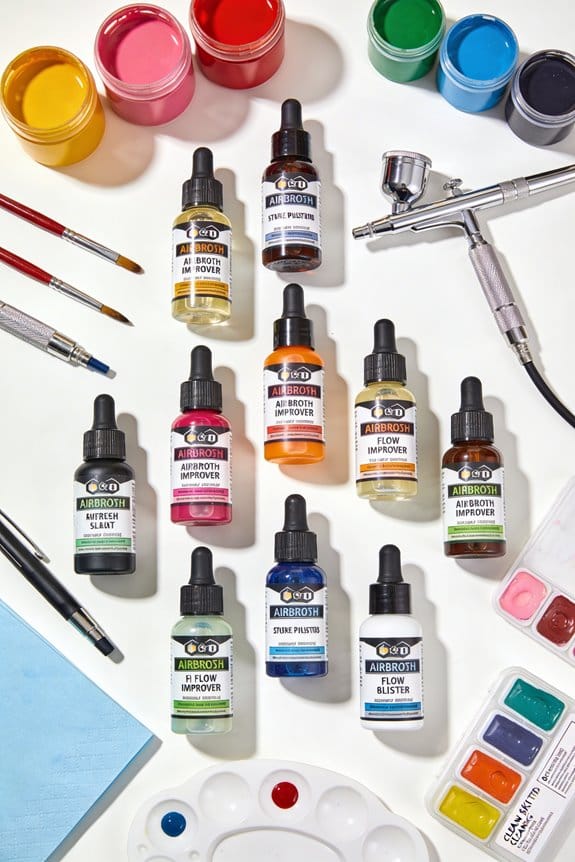 top airbrush flow enhancers