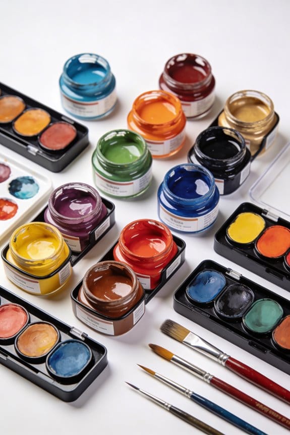 top ceramic paint collections