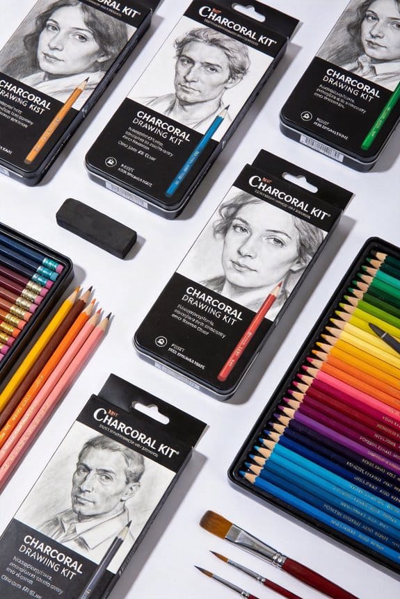 top charcoal drawing kits