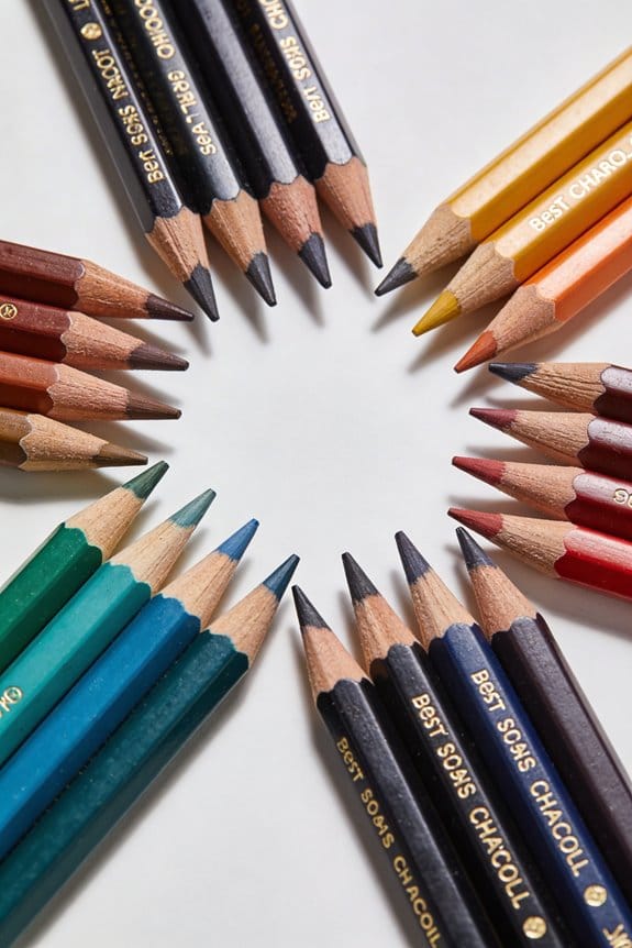 top charcoal pencil sets