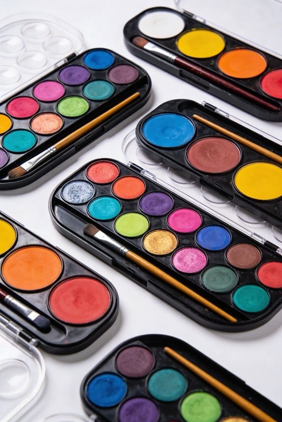 top face paint kits