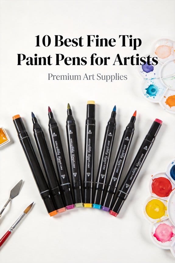 top fine tip paint pens
