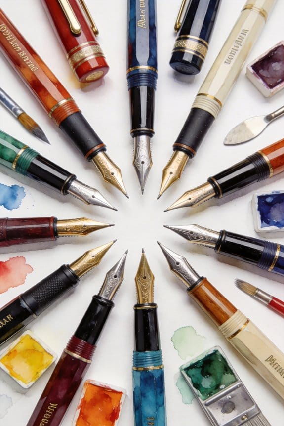 top fountain pens for artists