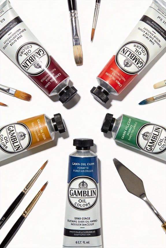 top gamblin oil paints