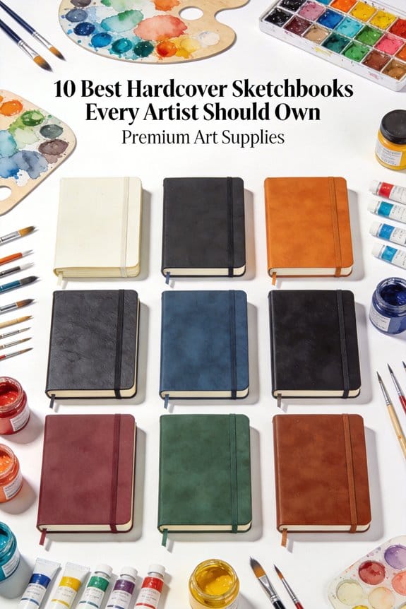 top hardcover sketchbooks for artists